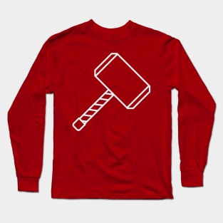 Thor-God of Hammer Long Sleeve T-Shirt